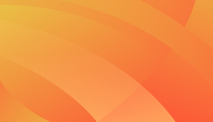 Orange liquid color background. Dynamic shapes composition.  Vector illustration