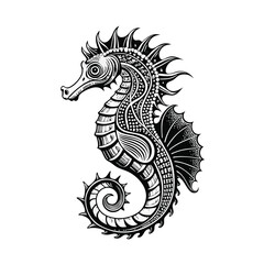 Old engraving style vector illustration