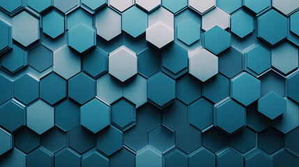 Fototapeta premium hexagon shape background 