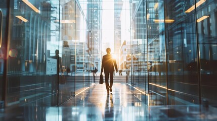 A clean and modern slide for an executive summary,