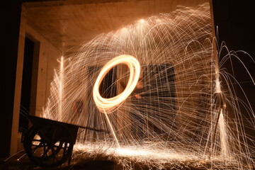 sparks of the fire