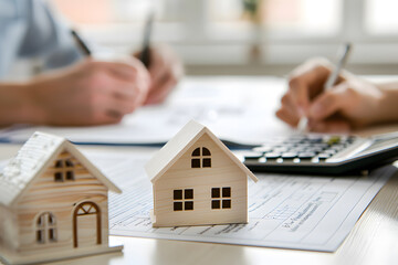 Fototapeta premium Financial Investment Savings property concept map