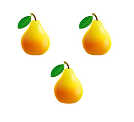 set of pears