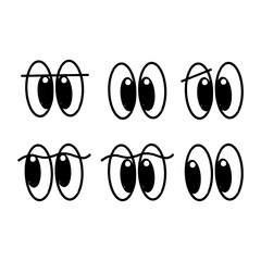 This illustration is an eye icon illustration.