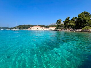 Franciscan Monastery on the island of Badija, Croatia