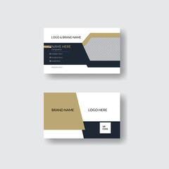 A vector template of modern , creative , clean and simple business card with clean concept.