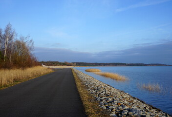 Neue Landschaft nach dem Bergbau