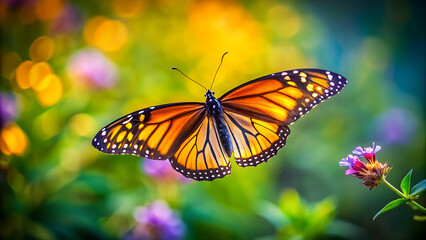 orangeand whitetropical butterflies isolated on a white background. moths for design
