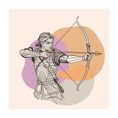 Old engraving style vector illustration