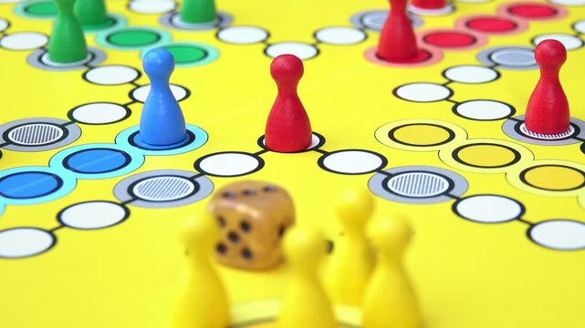 Move the game piece on the game board