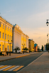 Fototapeta premium street in the kremlin