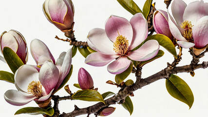 magnolia tree blossom