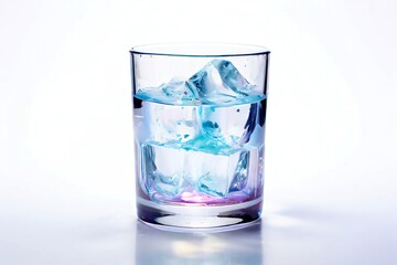 Ice, clear spring water, natural carbonated water, water spray, water droplets, water splash, plastic, PET bottle, water, life water,