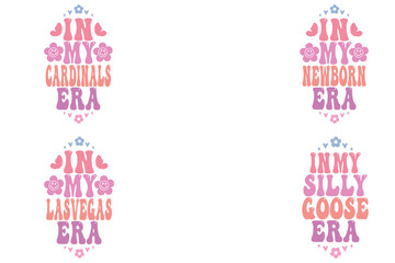 In my cardinals' era, in my newborn era, in my Las Vegas era, in my silly goose era keychain designs