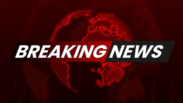 Breaking News Press Animated Title