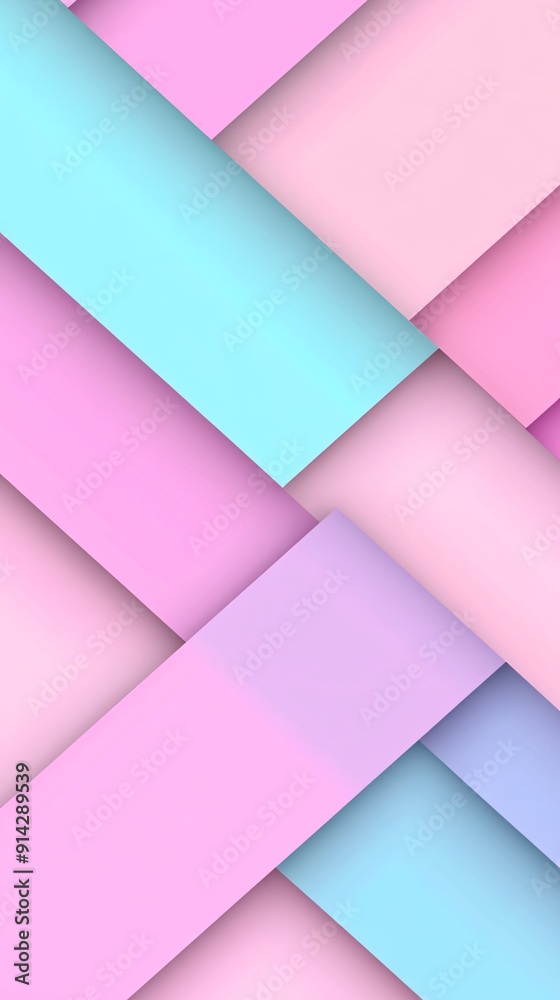 Poster detailed abstract design with minimal geometric shapes arranged in a flat lay style featuring a past