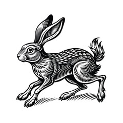 Old engraving style vector illustration