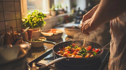 Home cooking kitchen recipe food preparation meal homemade