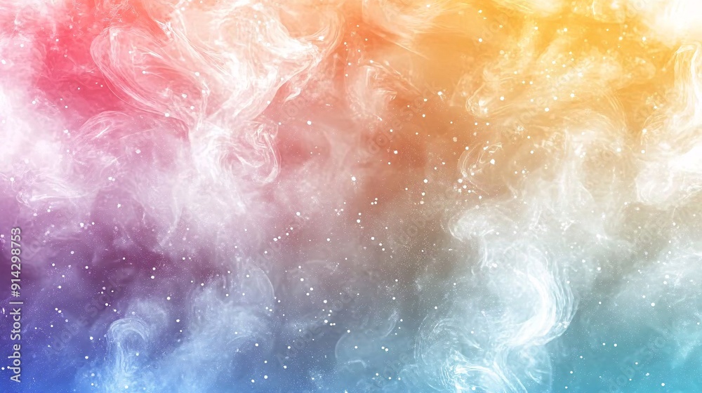 Fototapete smooth gradient background in pastel colors with a clean and minimalistic design creating a peaceful