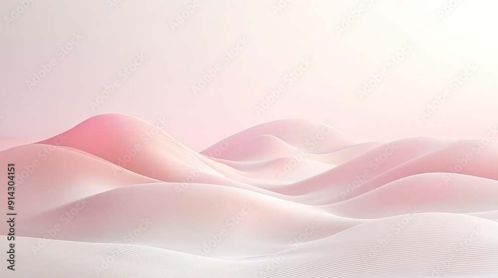 Poster minimalist background with soft gradients and subtle textures, creating a serene atmosphere