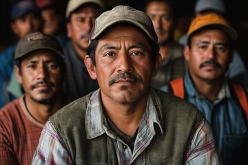 Fototapeta premium Portrait of Workers in
