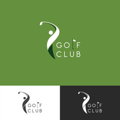 Logo Golf club vector high quality