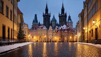 Winter in Historic Streets