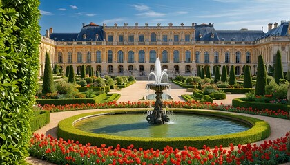 Obraz premium Spring in Ornate Courtyards