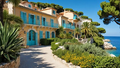 Fototapeta premium Summer in Harbor Towns