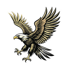 Old engraving style vector illustration