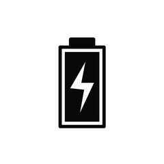 battery charge indicator, full charged battery icon black and white drawing style representing battery power status, used in digital devices to display remaining battery life, charging status
