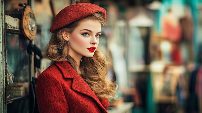 Vintage retro style classic fashion old nostalgic timeless retro photography