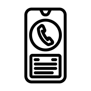 recommend clip art: emergency call ambulance line icon vector. emergency call ambulance sign. isolated contour symbol black illustration