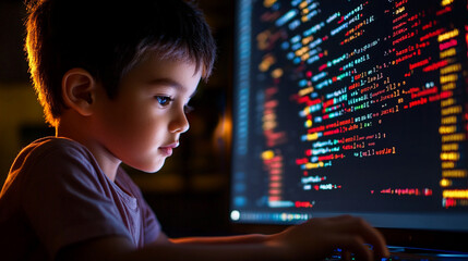 Boy reading code examples These tools leverage large language models and machine learning to analyze and suggest code
