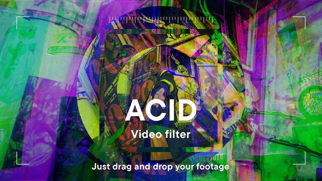 Acid Video Filter Effect Template