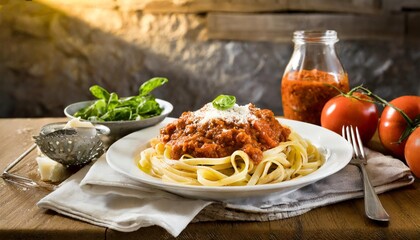 Authentic Italian Pasta with Marinara Sauce