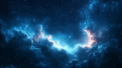 Obraz premium background with stars