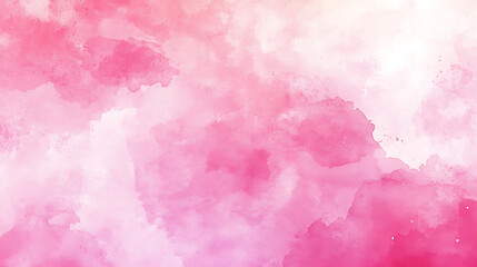 Fototapeta premium A soft pink watercolor background featuring a pronounced texture with subtle gradients and splotches
