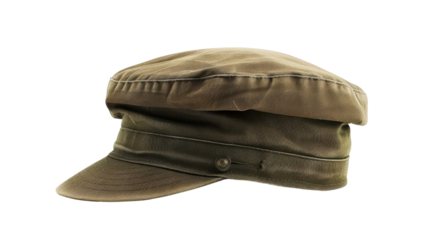 Soldier hat on transparent background