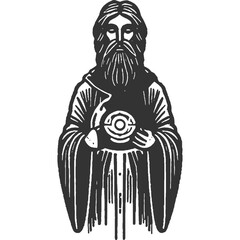 Loyalty's Last Stand Vintage Illustration Vector