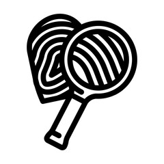 circumstantial evidence crime line icon vector. circumstantial evidence crime sign. isolated contour symbol black illustration