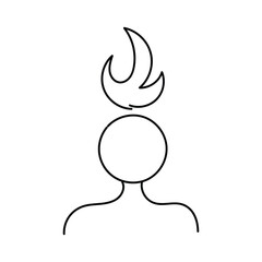 Christian art design for Tattoo. The message of the Gospel of Jesus Christ. Bible lesson for kids or use as poster, card, flyer or T Shirt