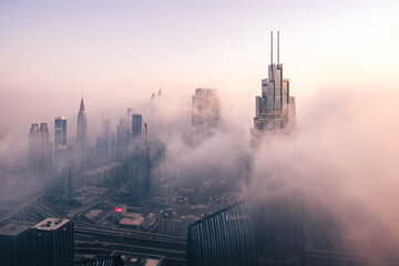 Dubai Skyline Sunrise © Magdalena