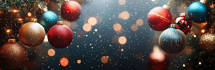 dark blue red and white christmas background