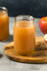 Refreshing Cold Apple Cider Juice