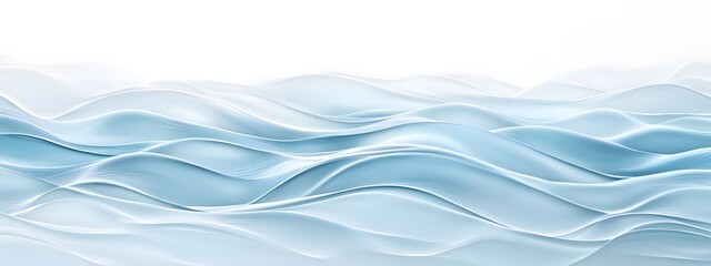 Fototapeta premium A light blue background with water ripples, featuring circular and wavy patterns
