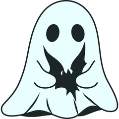 Cute Halloween Ghost

