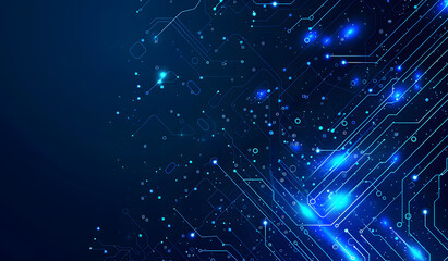 Abstract digital technology operating system background template vector   design