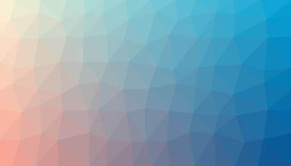 Fototapeta premium Abstract colorful gradient triangulated background