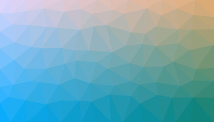 Obraz premium Abstract colorful gradient triangulated background